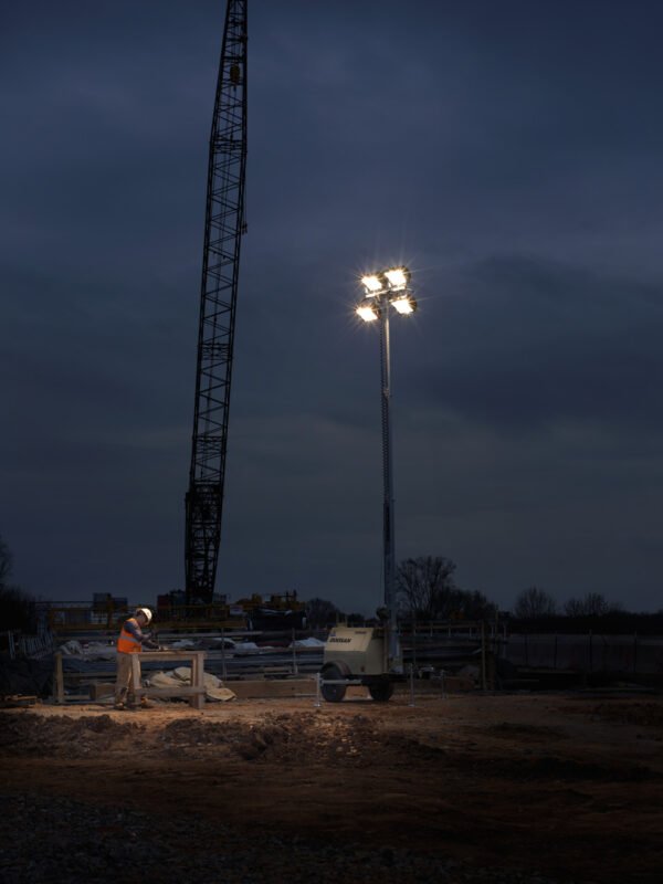 Vertical-Mast Diesel Light Towers - Imagen 3