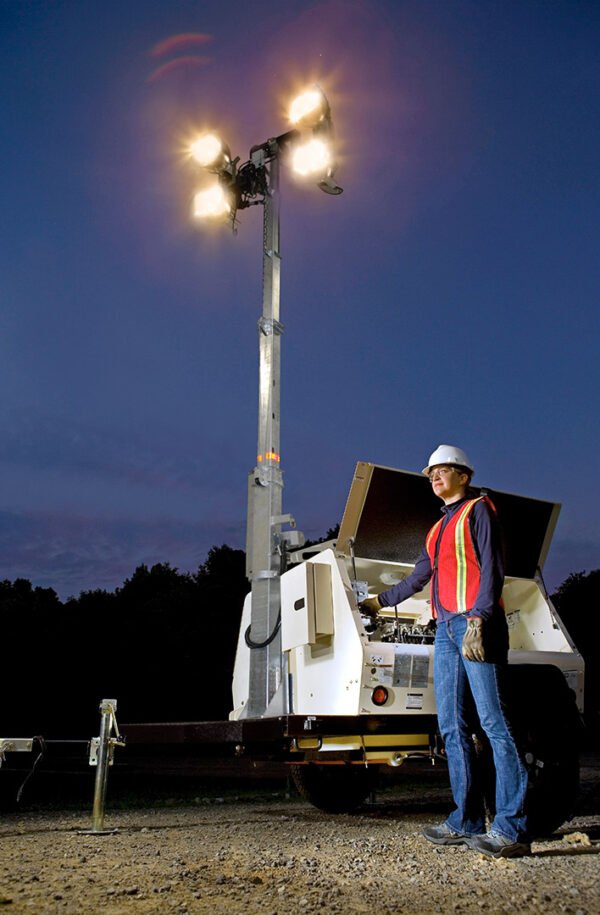 Vertical Light Towers for Public Safety - Imagen 2